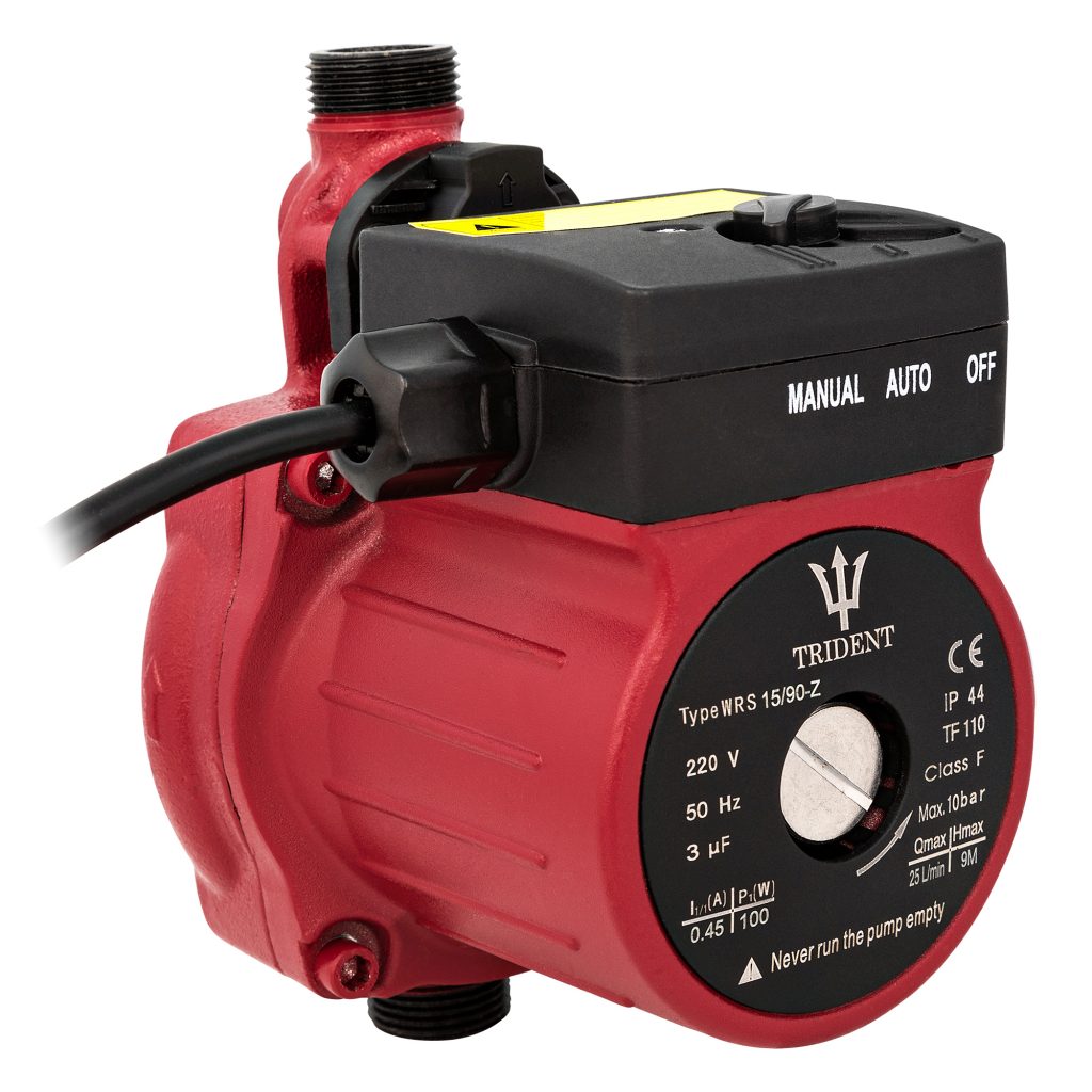 Automatic boosting pump with integrated flow switch TridentPumps