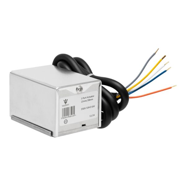 Trident Motorised Zone Valve Actuator Head 3 PORT MID 22mm 28mm - Image 3